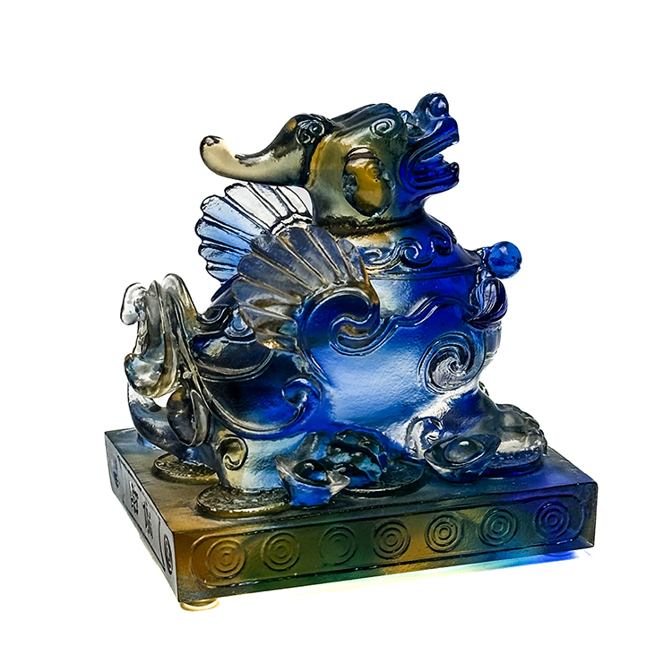 鹿港窯禮品館│琉璃-擺飾 招財貔貅