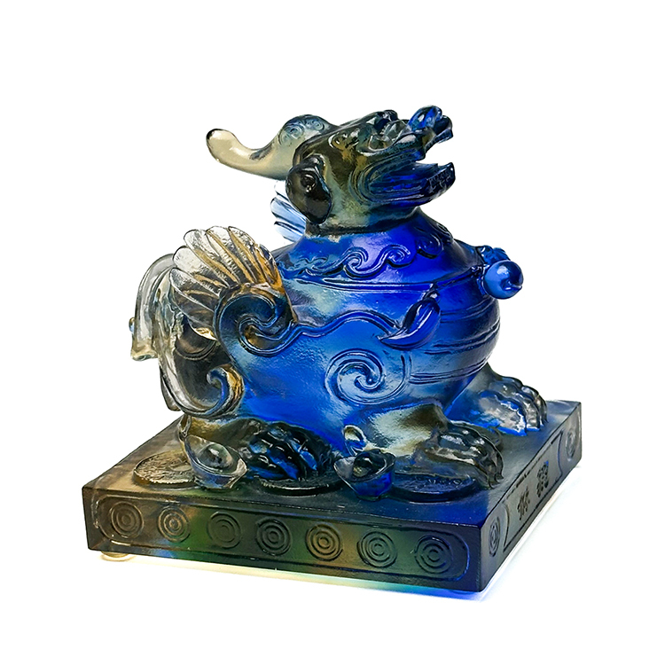 鹿港窯禮品館│琉璃-擺飾 招財貔貅