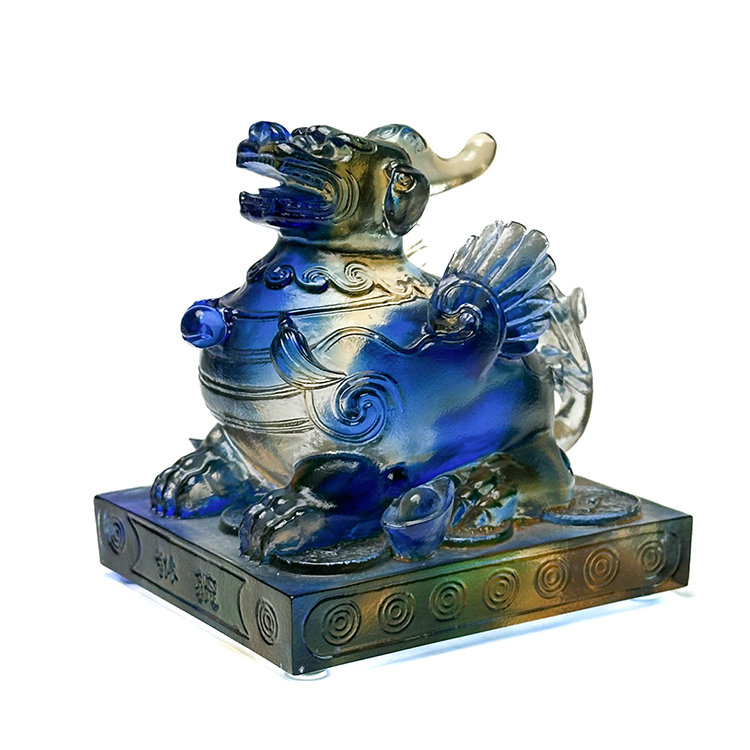 鹿港窯禮品館│琉璃-擺飾 招財貔貅