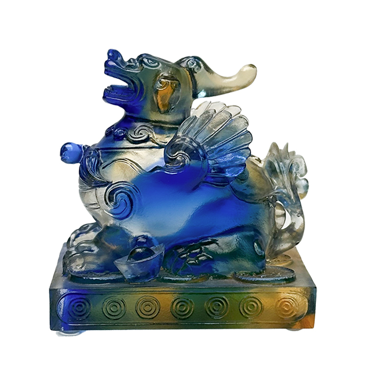 鹿港窯禮品館│琉璃-擺飾 招財貔貅