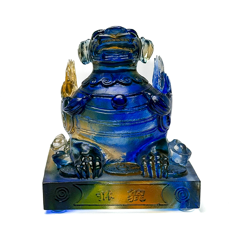 鹿港窯禮品館│琉璃-擺飾 招財貔貅