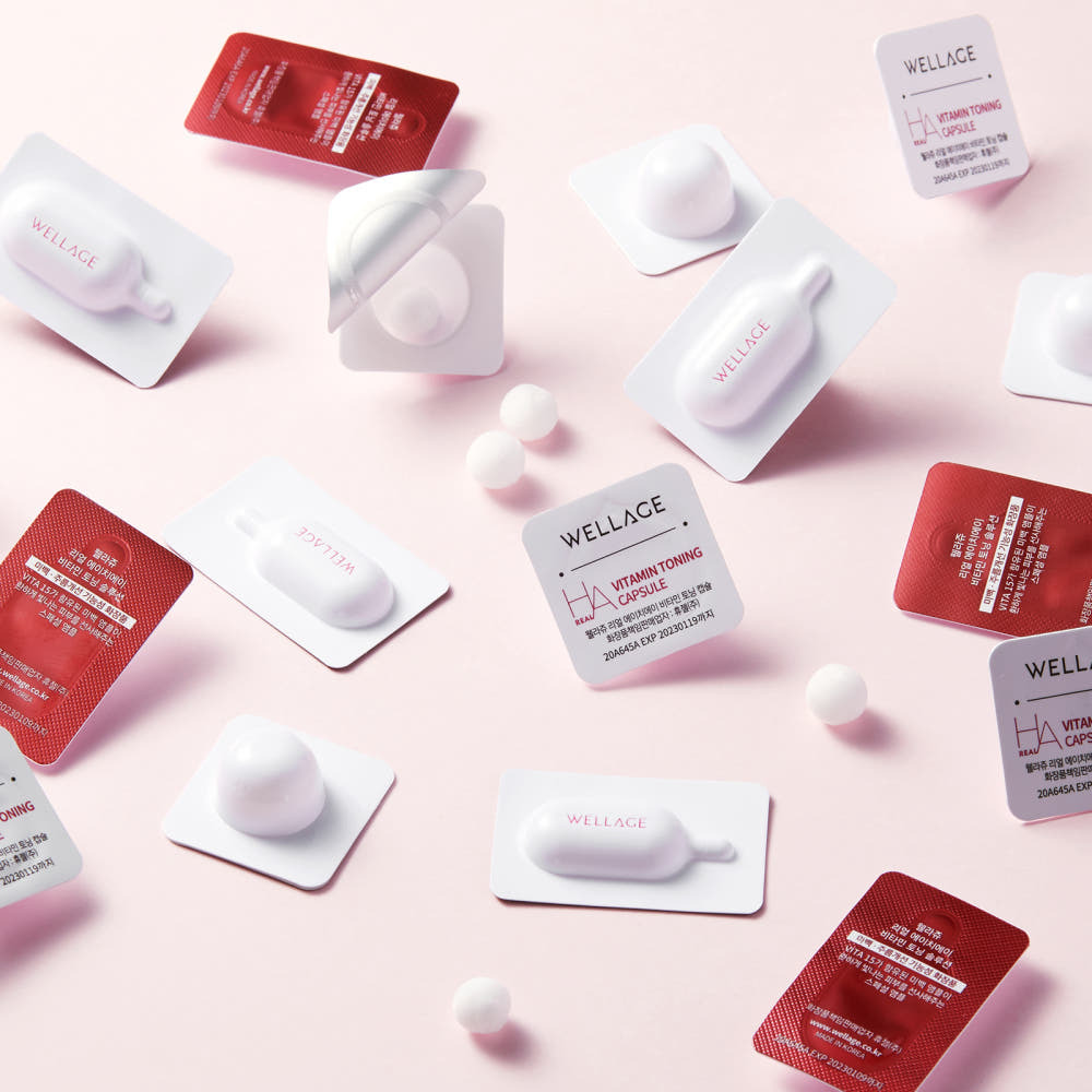 [ WELLAGE ] Real Vitamin Toning One Day Kit 7ea