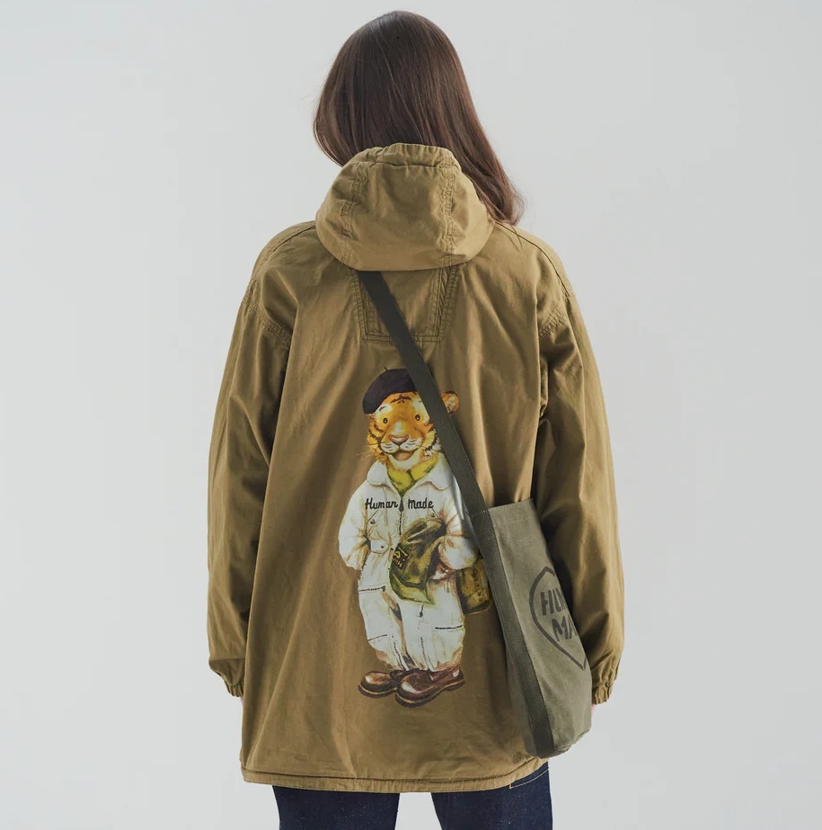 HUMAN MADE 2025 REVERSIBLE MILITARY PULLOVER - PRE ORDER ITEM (預訂中)