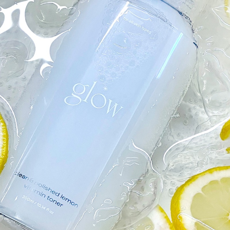 《現貨》glow clean & polished lemon vitamin toner 300ml