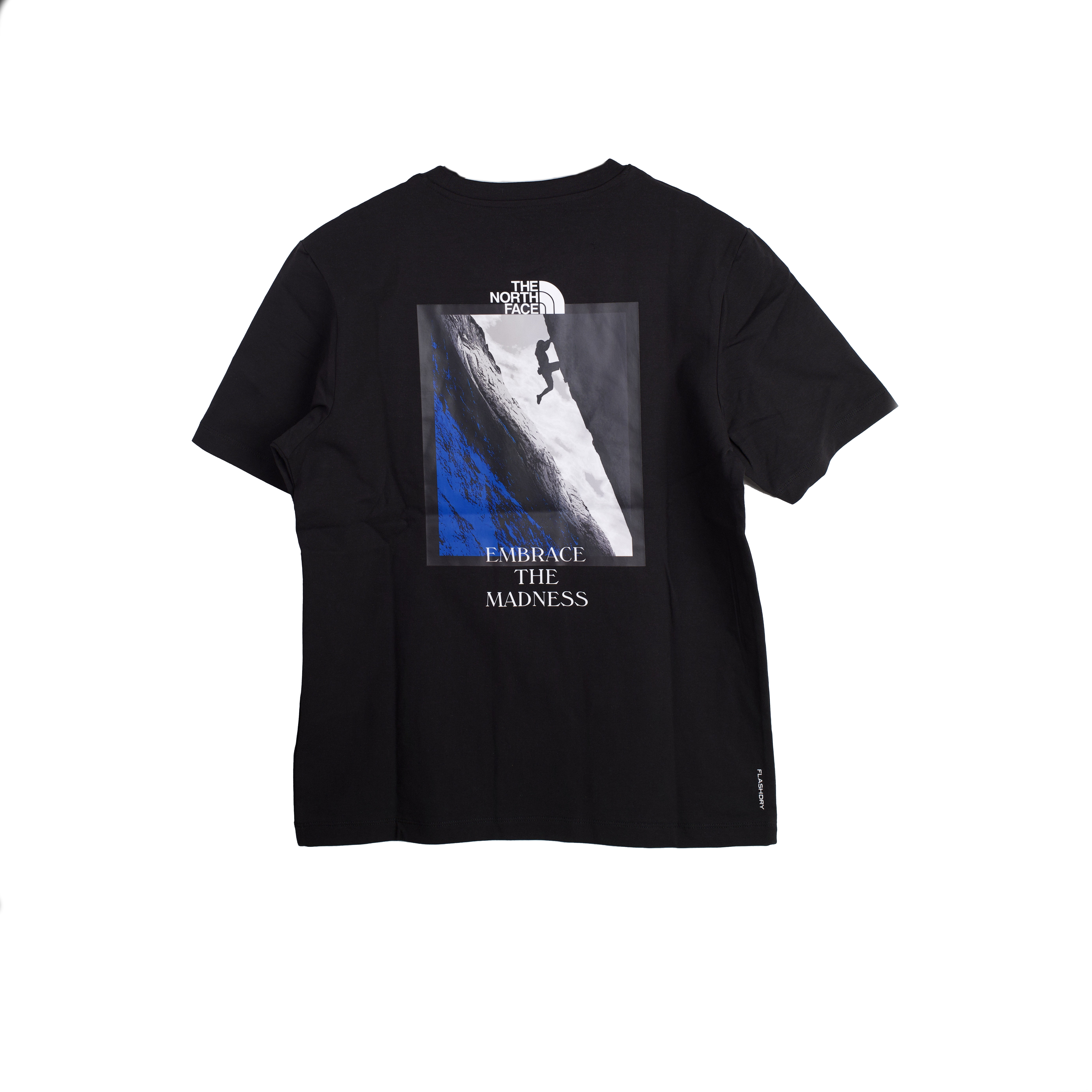 -(E2c01)-THE NORTH FACE M CLIMB I SS TEE GRAPHIC 短Ｔ-NF0A8D7B莊園藍(DIR)黑色(JK3)