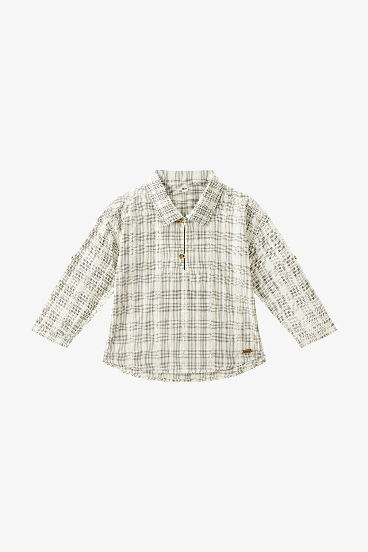 WirraWirra▪︎格紋襯衫 Literary Shirt - Gray