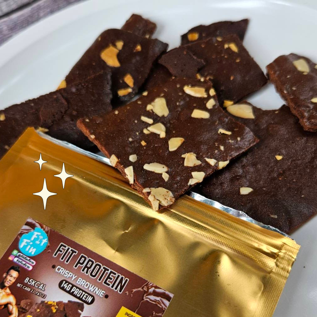 [現貨] [-18°C] 無糖高蛋白布朗尼脆片 ±40g