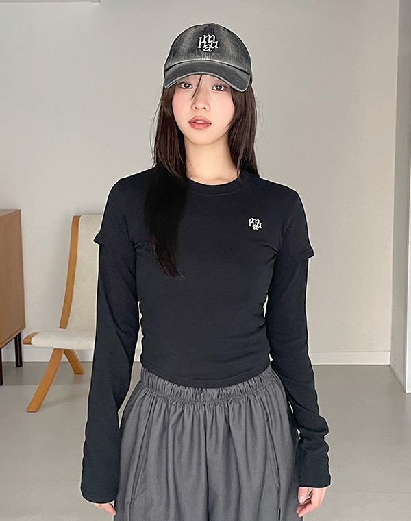 預訂｜MUAHMUAH LAYERED LONG SLEEVE T-SHIRT