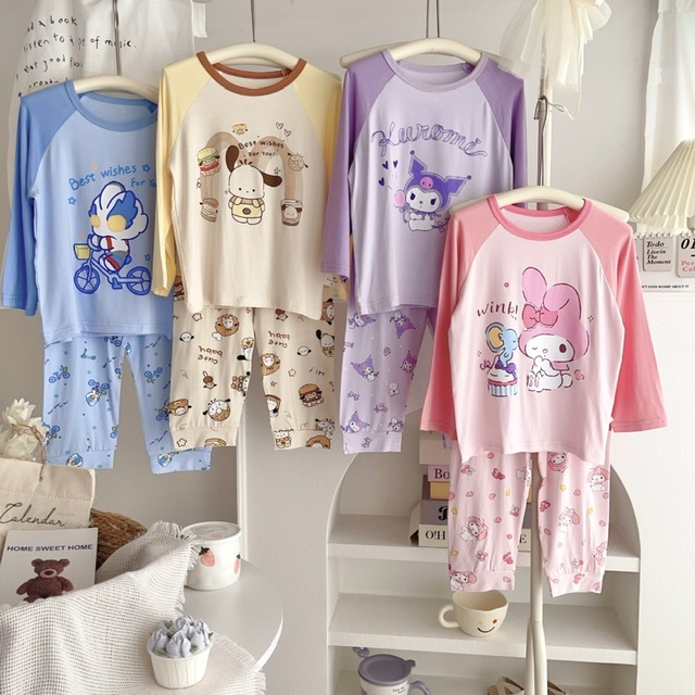 兒童卡通莫代爾家居服套裝 -2500382