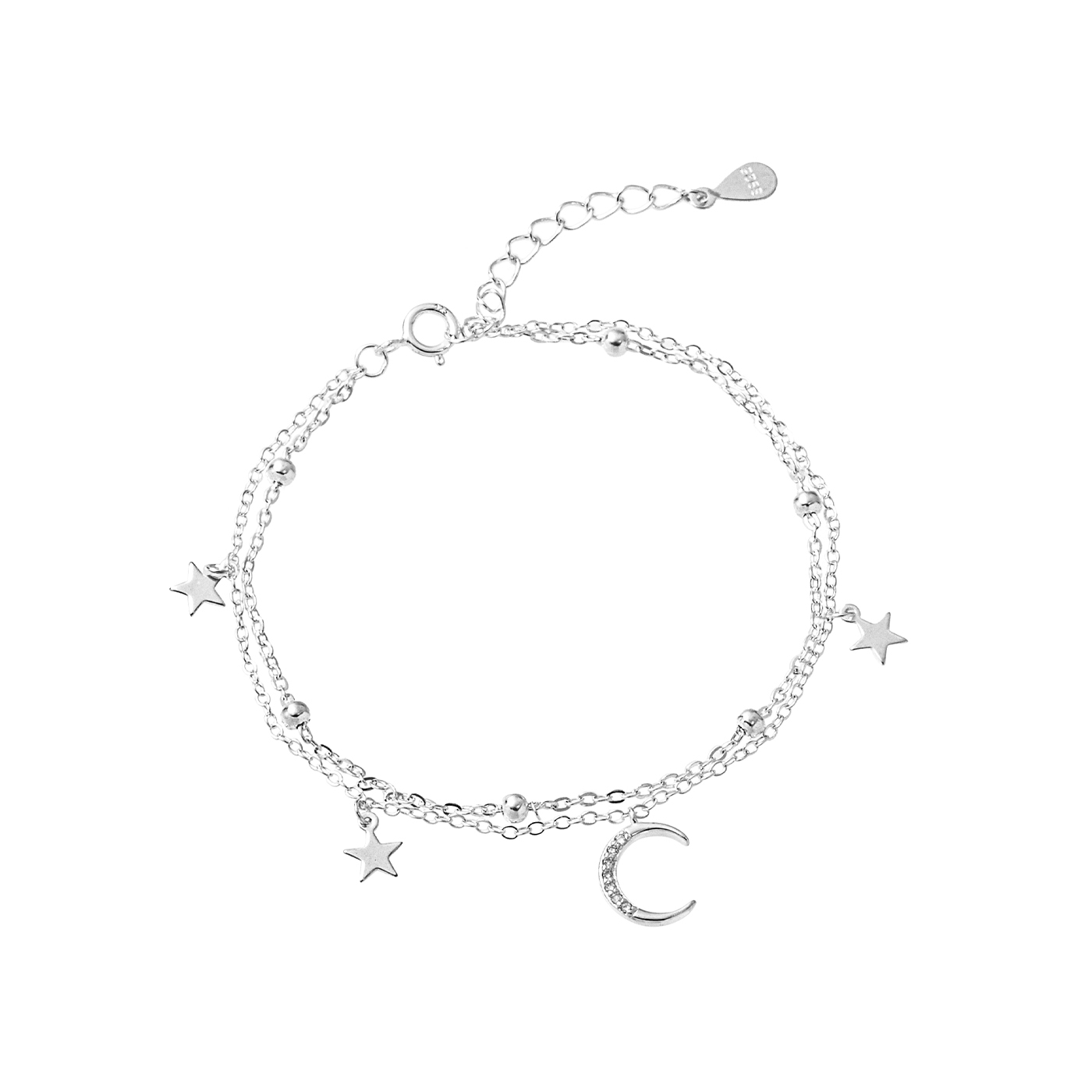 平價飾品,星星,月亮,手鍊