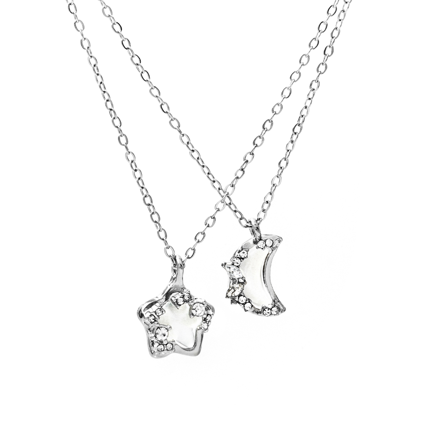 平價飾品,星星,月亮,項鍊