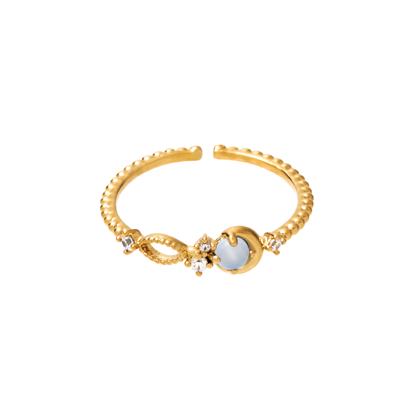 平價飾品,星星,月亮,戒指