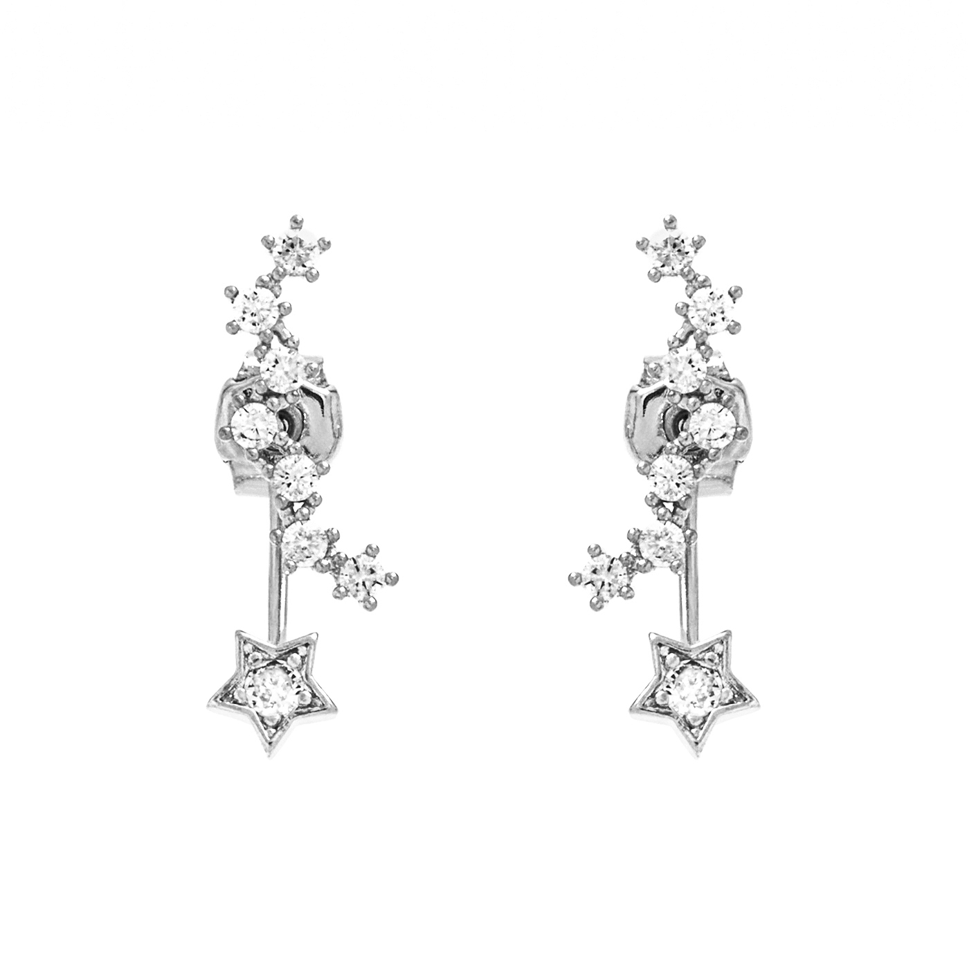 平價飾品,星星,月亮,耳環