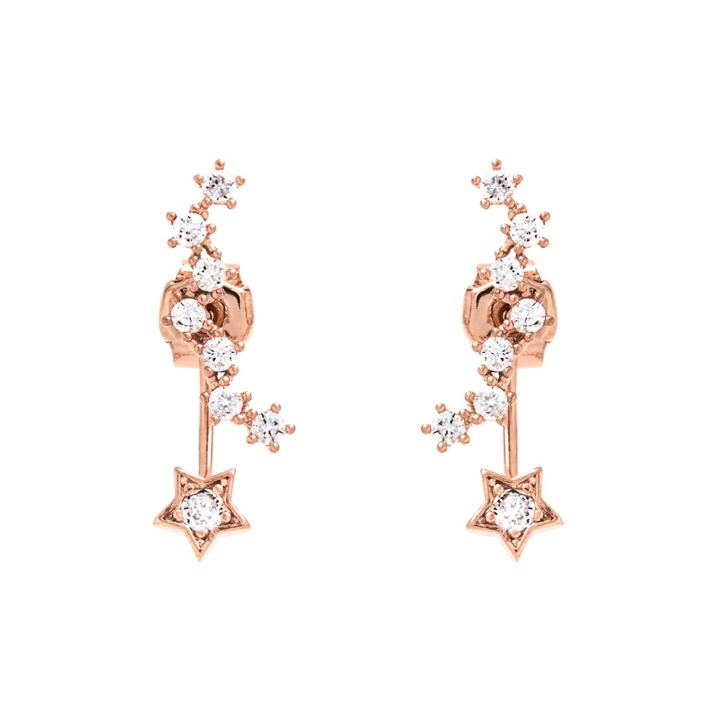 平價飾品,星星,月亮,耳環