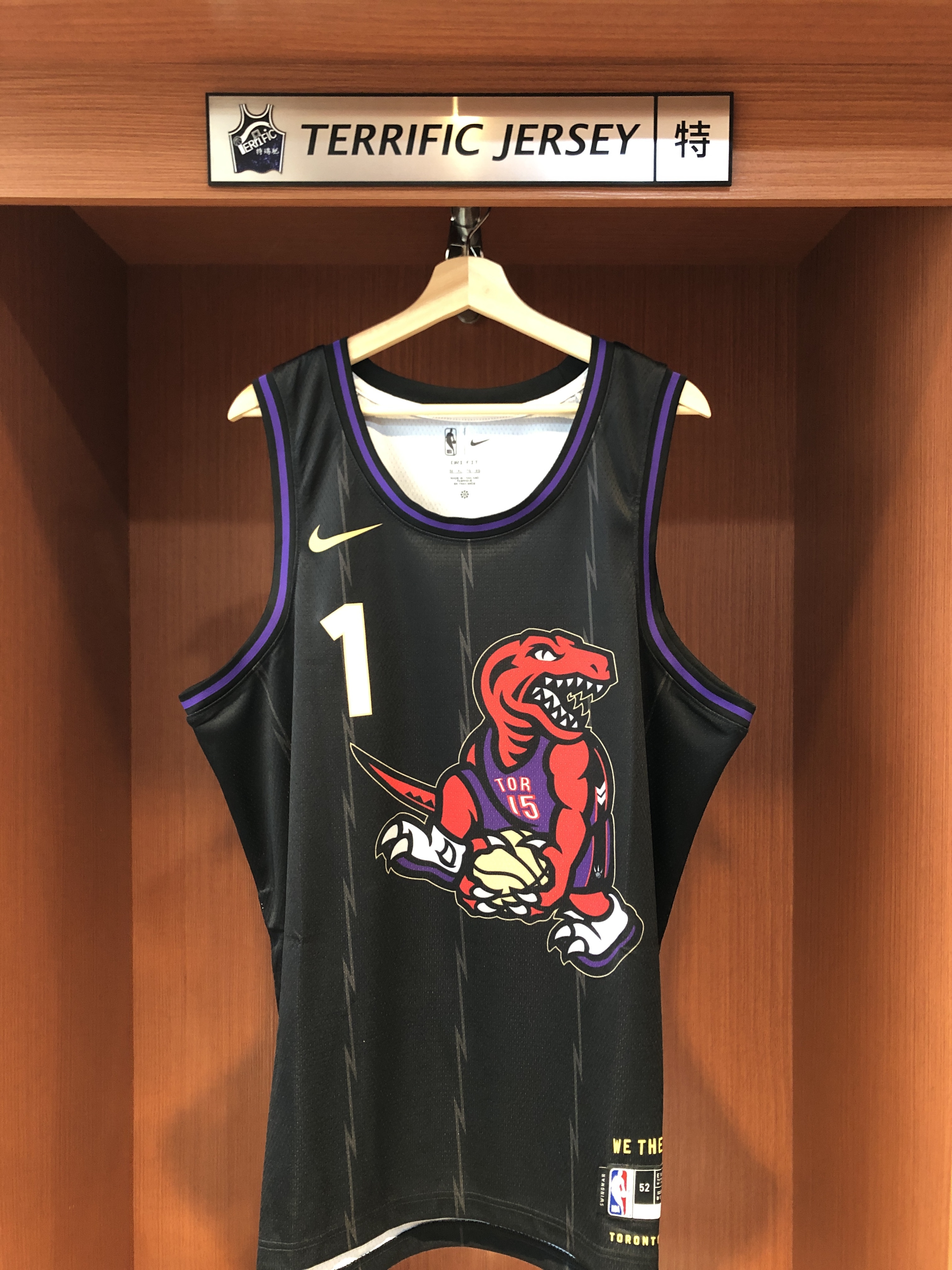 NBA球衣 Gradey Dick 多倫多暴龍城市 City Nike Swingman 球迷版 熱轉印 全新