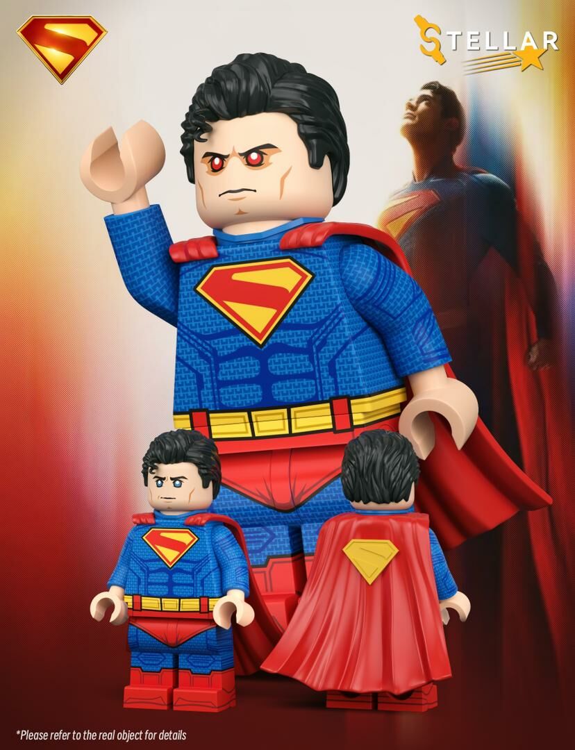 【預訂】【Stellar brick】超人