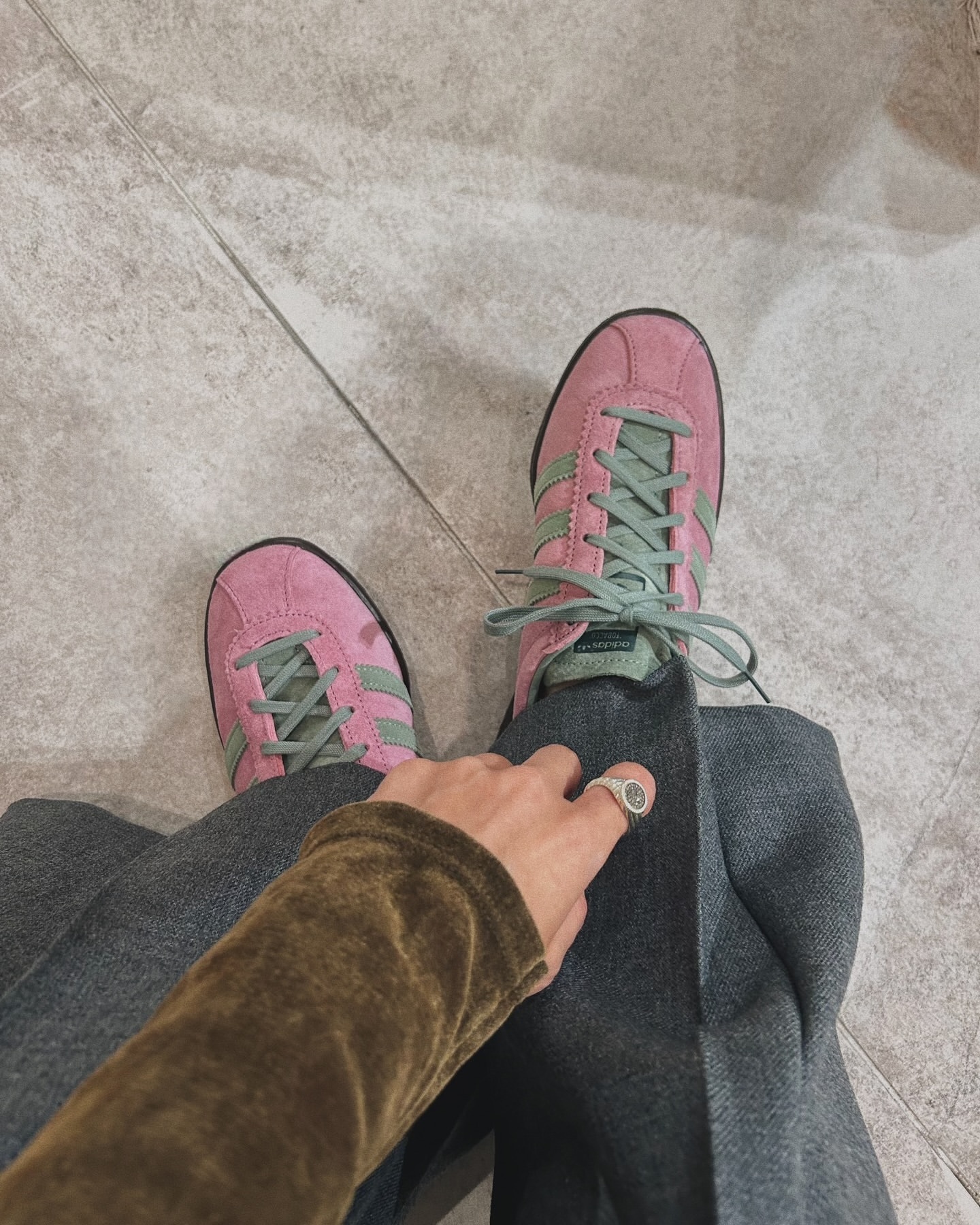 限時特價預購┃adidas ORIGINALS TOBACCO 煙草系列 粉紫 綠