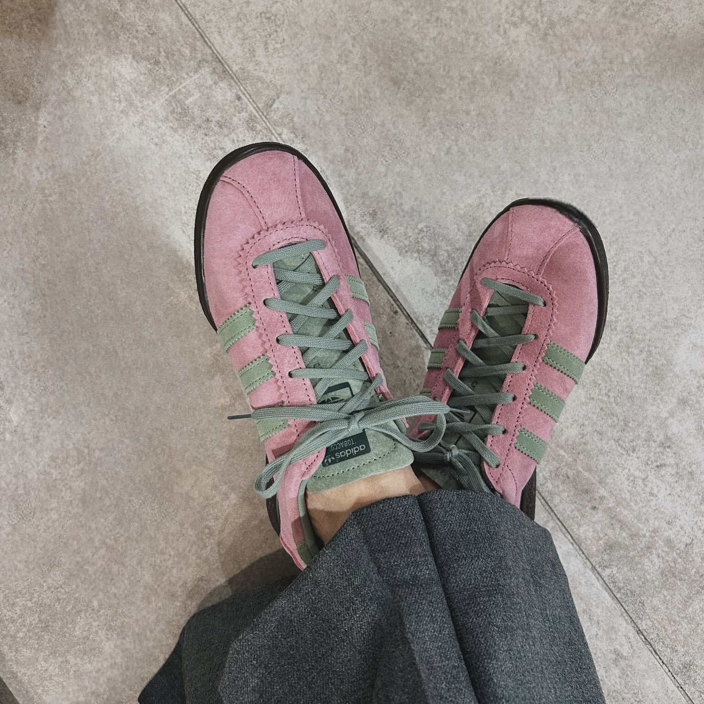 限時特價預購┃adidas ORIGINALS TOBACCO 煙草系列 粉紫 綠