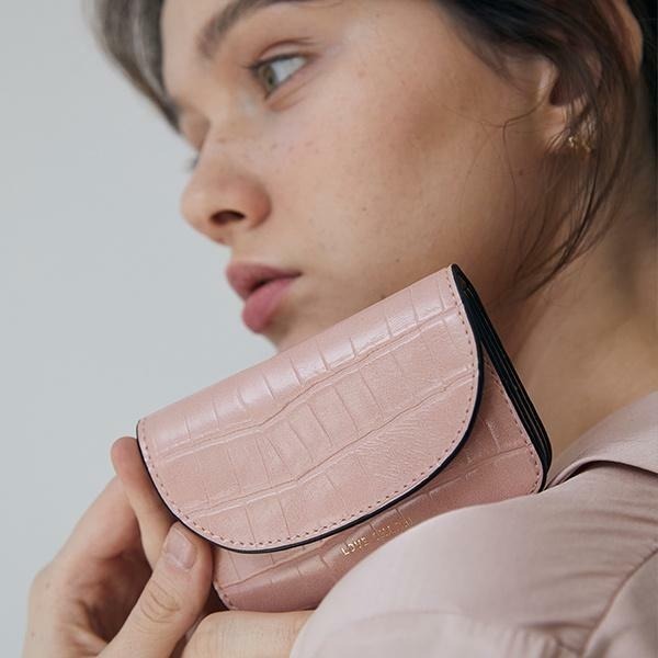 Love Charm Half Moon Wallet