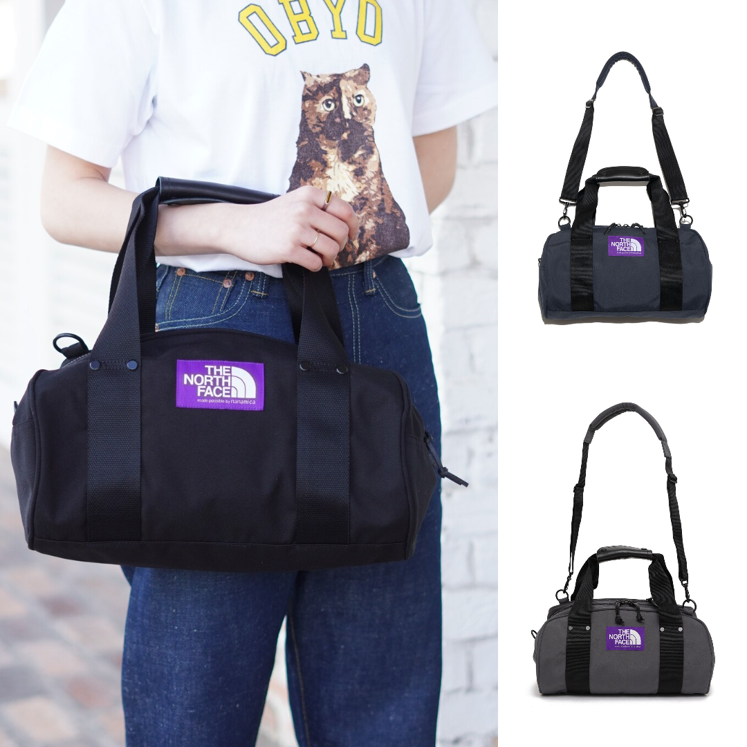 預購┃TNF 紫標 Field Duffle Bag 帆布 圓筒 手提 行李袋 斜背包