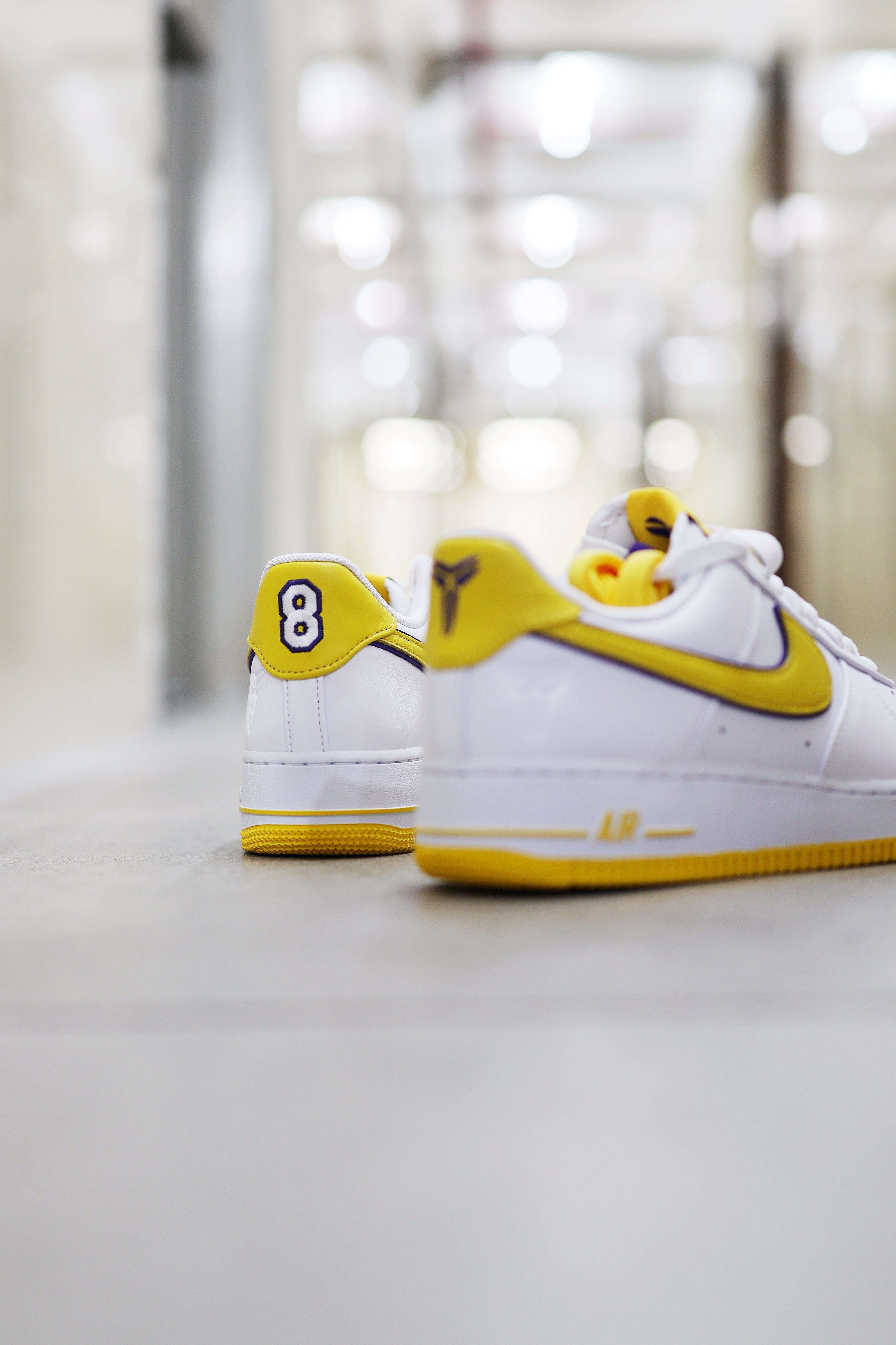 Kobe Bryant x Nike Air Force 1 Low Home 白黃主場 FZ1151-100