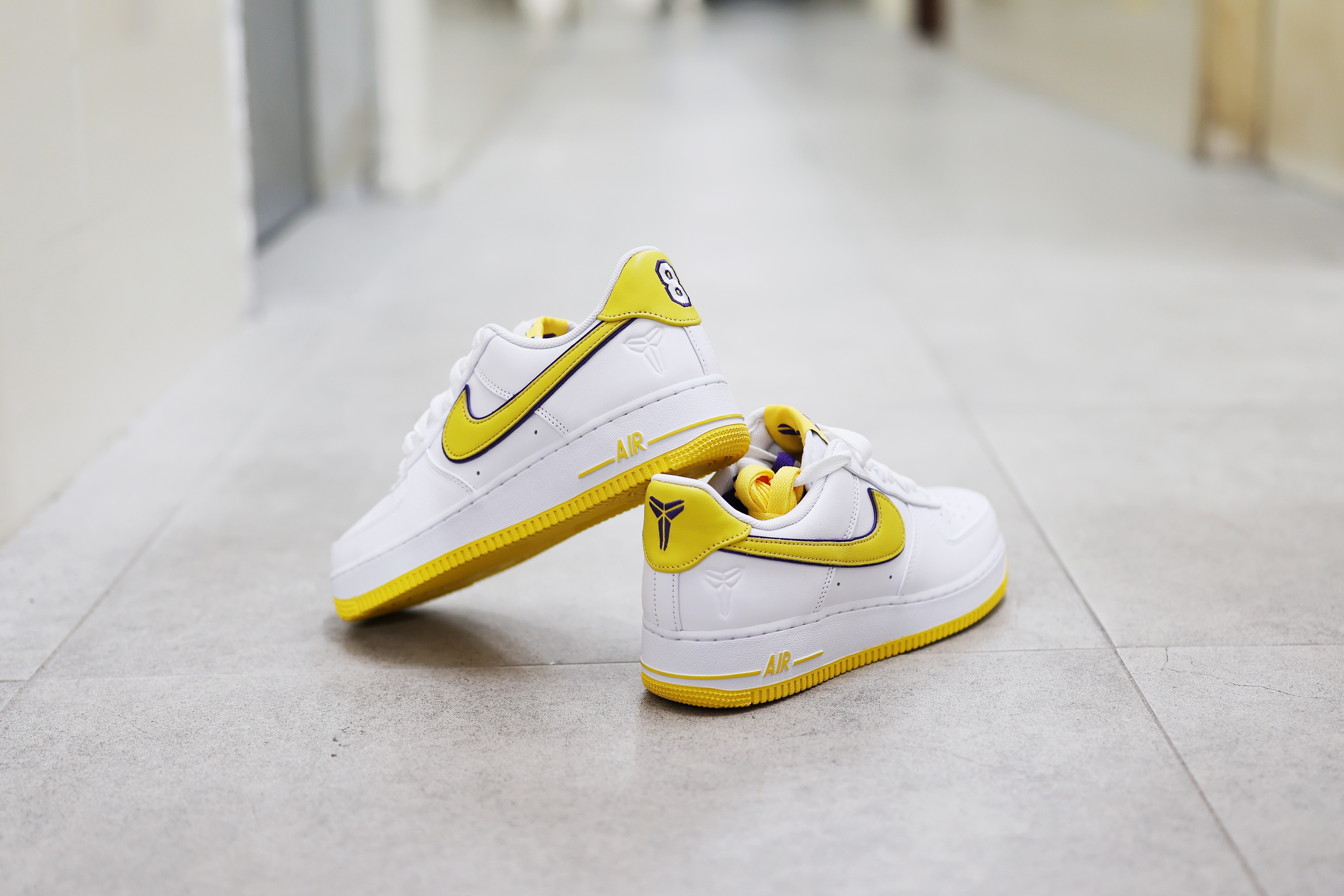 Kobe Bryant x Nike Air Force 1 Low Home 白黃主場 FZ1151-100