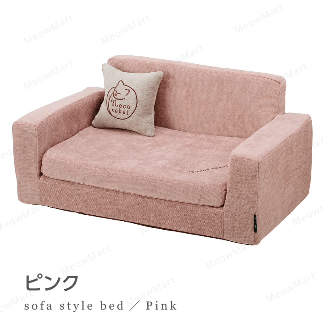 日本 necosekai 貓咪防水梳發床