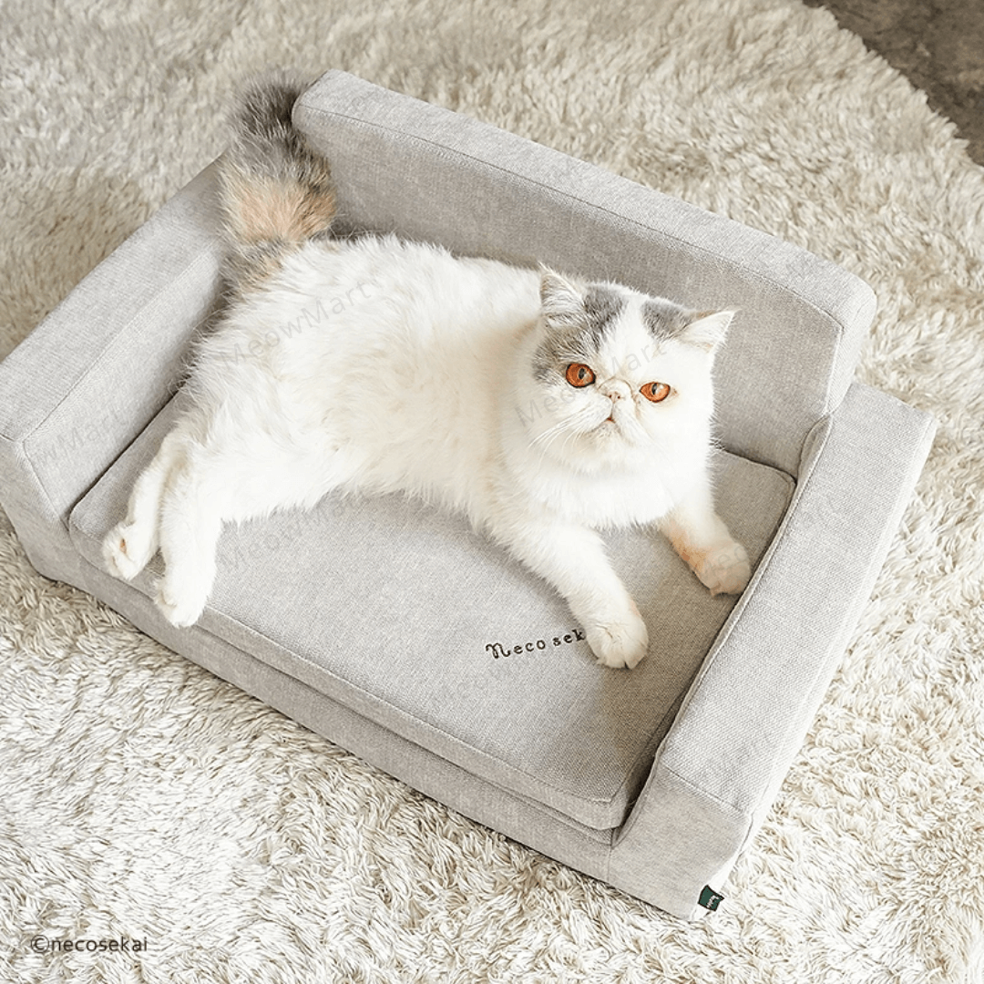 【現貨6折】日本necosekai貓咪防水梳化床 (送迷你咕𠱸)