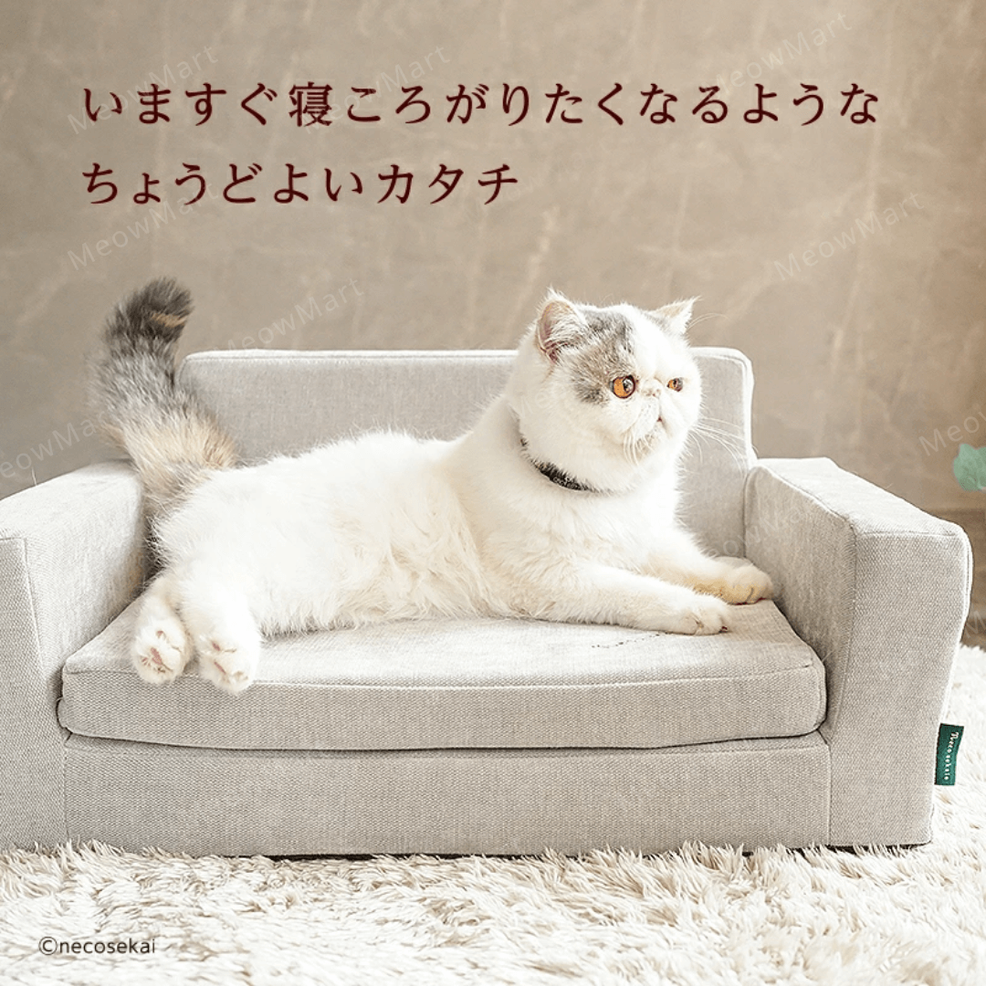 日本necosekai貓咪防水梳化床