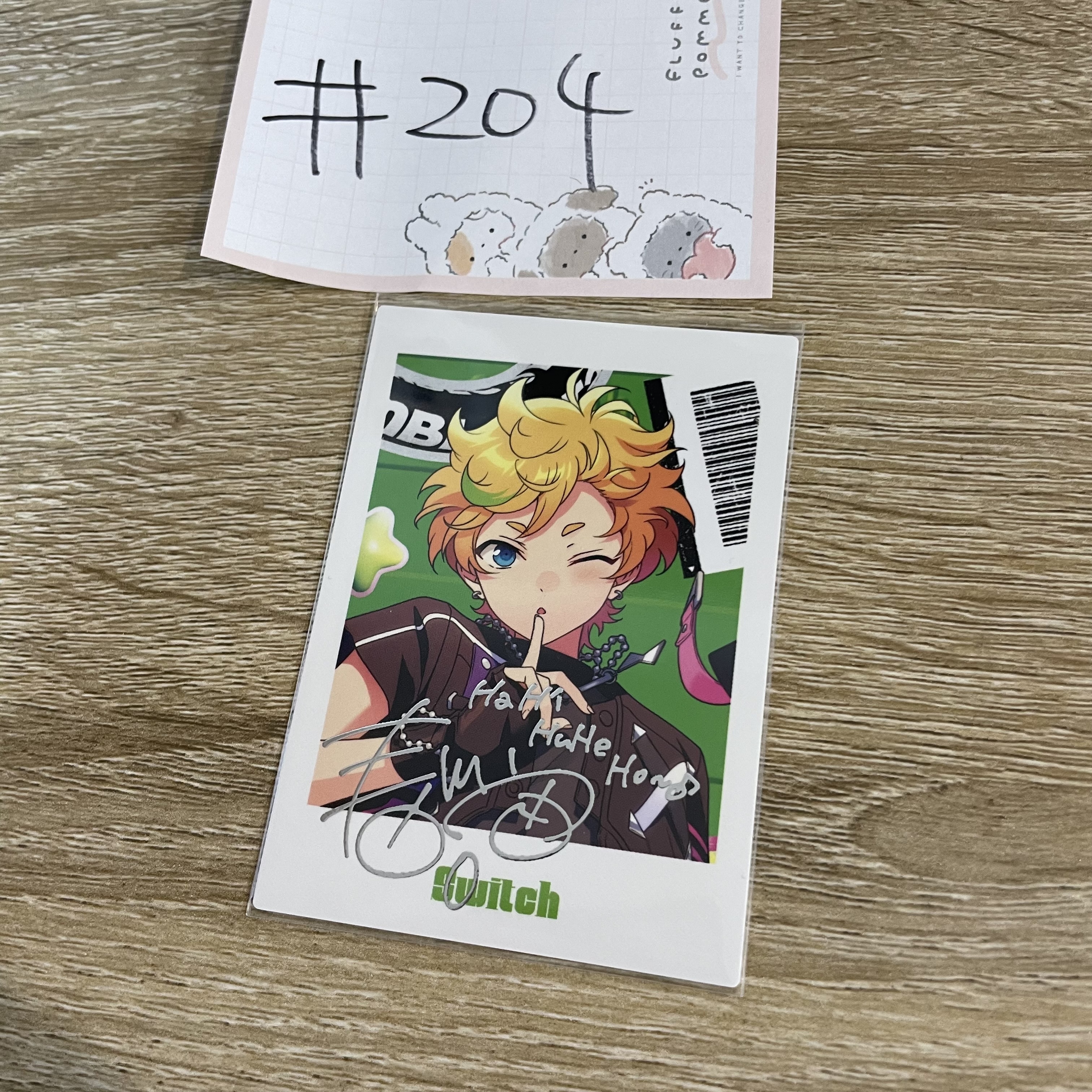 ES 宙  拍立得#204