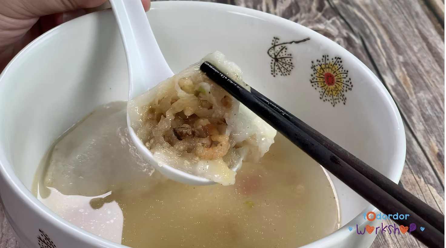 最喜歡吃的方法是跟湯一起