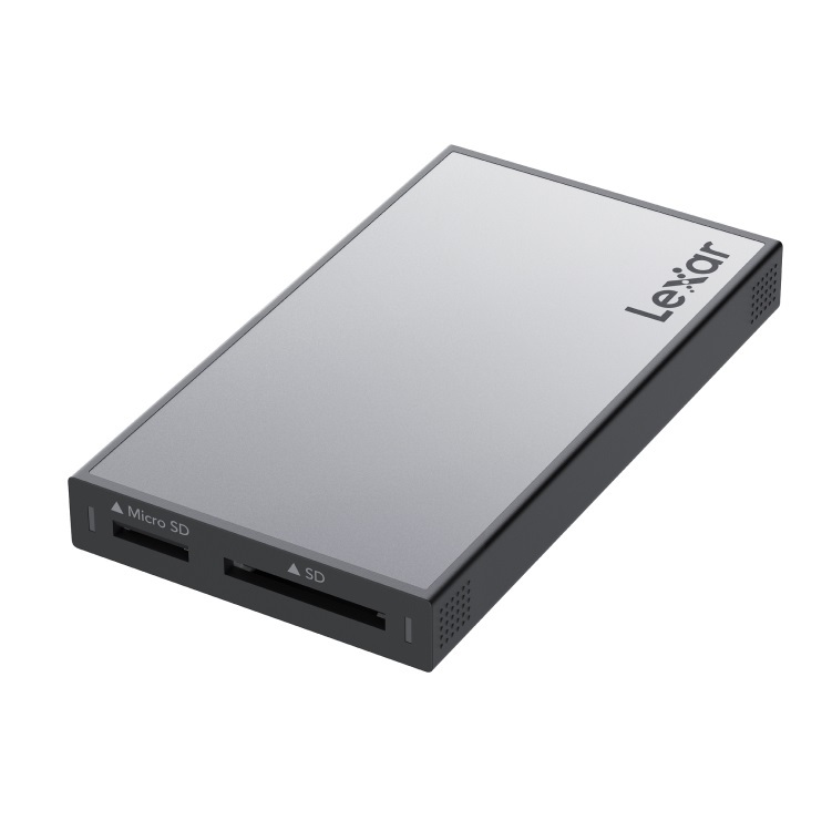 Lexar® Professional Workflow SD/microSD UHS-II Card Reader
