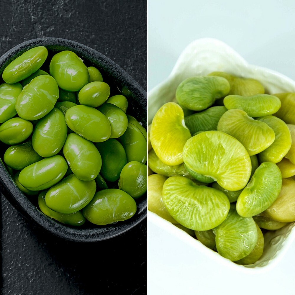 1KG特A等級毛豆仁+皇帝豆(4包組)