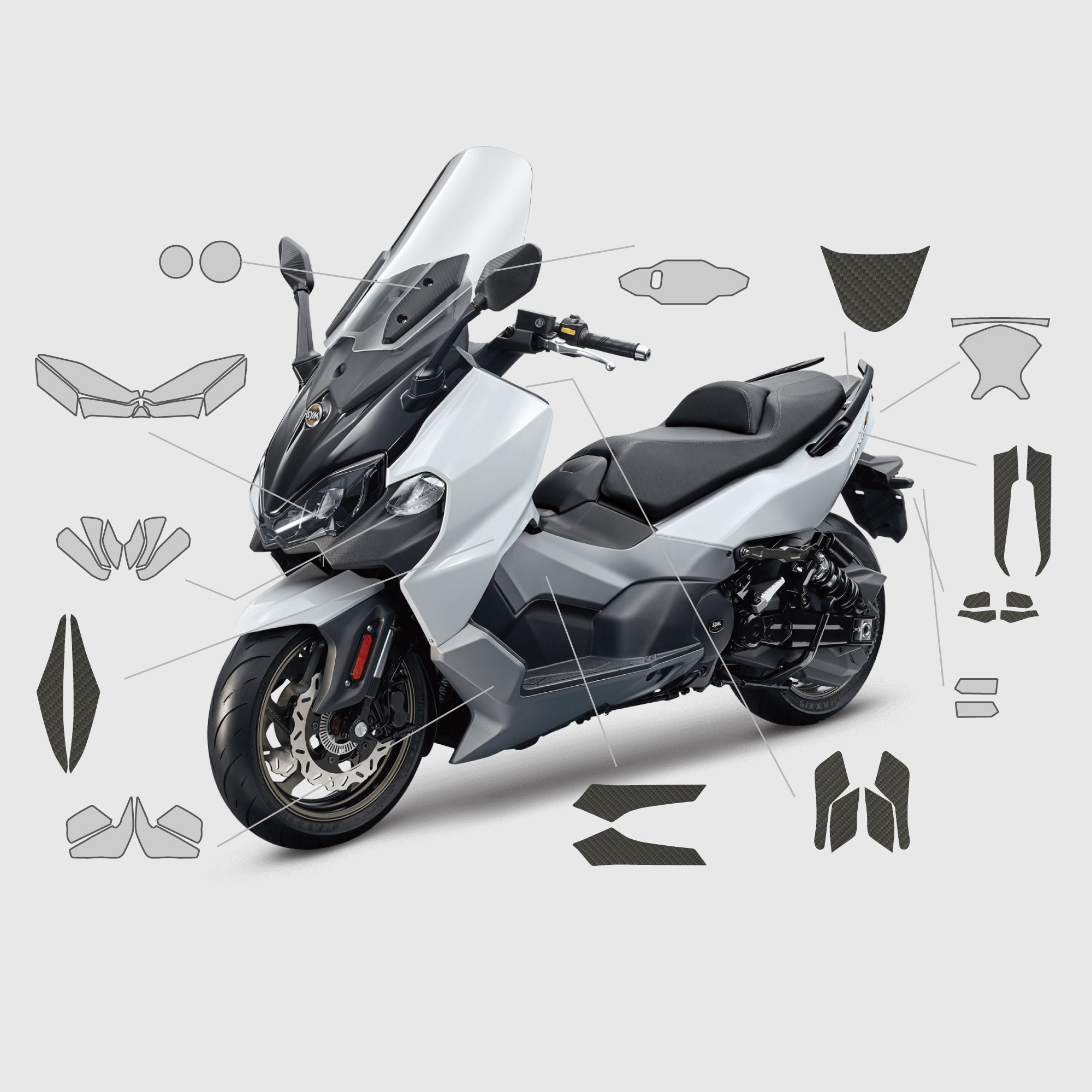 MAXSYM TL500｜3M頂級犀牛皮保護膜