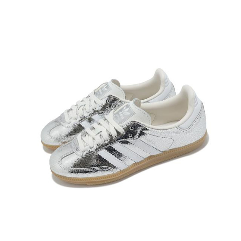 Adidas Samba OG  W 森巴 爆裂銀 女鞋 JR0035 [台灣現貨]