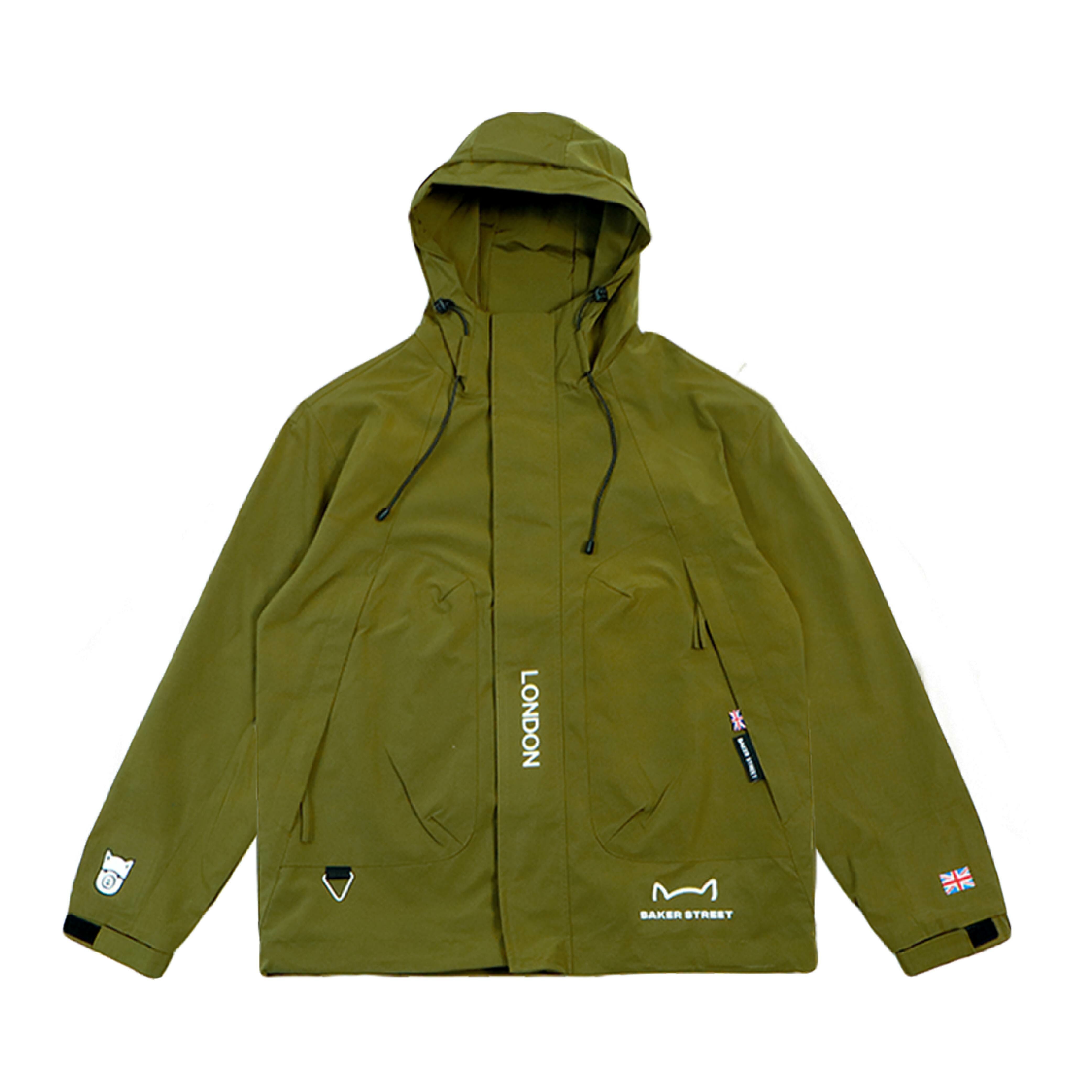 羊駝衝鋒衣工裝外套