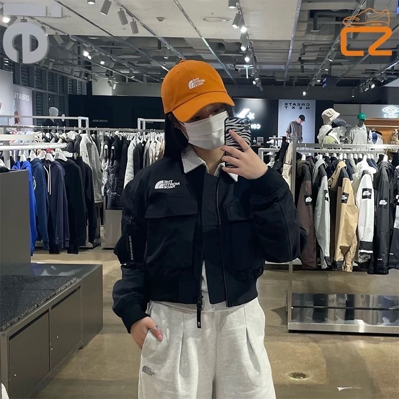 限量100件下單❗️ 韓國THE NORTH FACE北臉棒球飛行外套工装夹克外套男女NJ3BN02