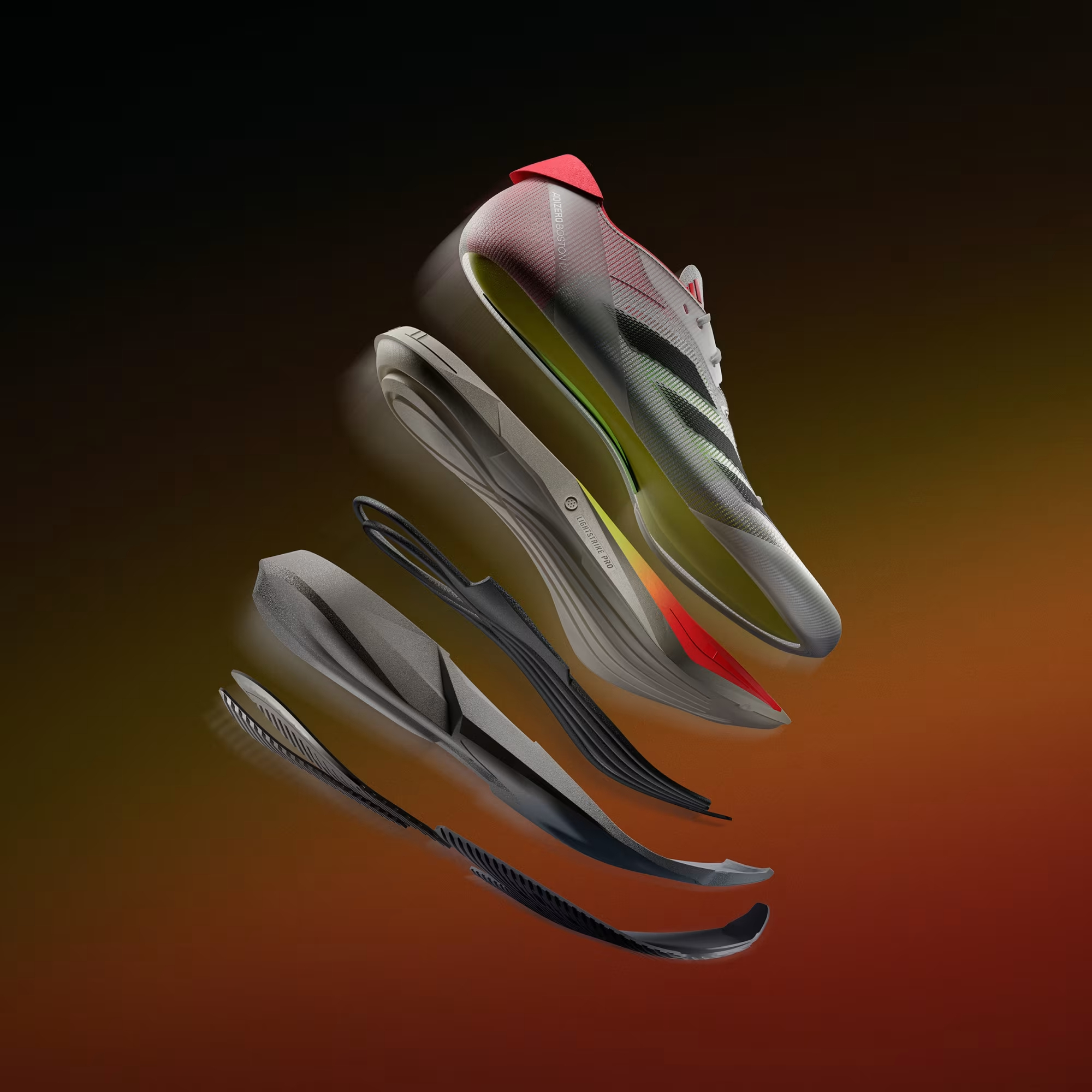 Adidas - 女裝Adizero Boston 12跑步鞋