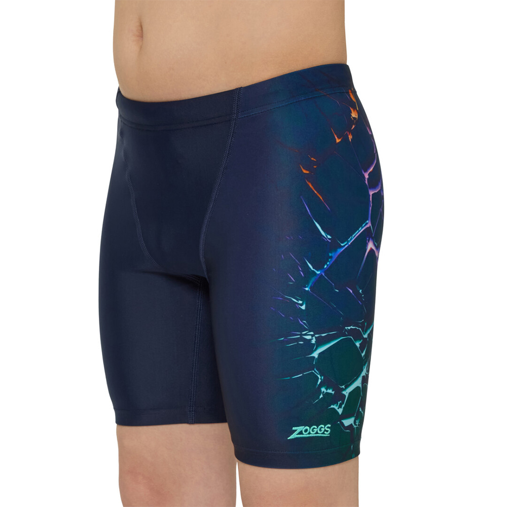 ZOGGS 男孩《幻色隕石》運動及膝泳褲