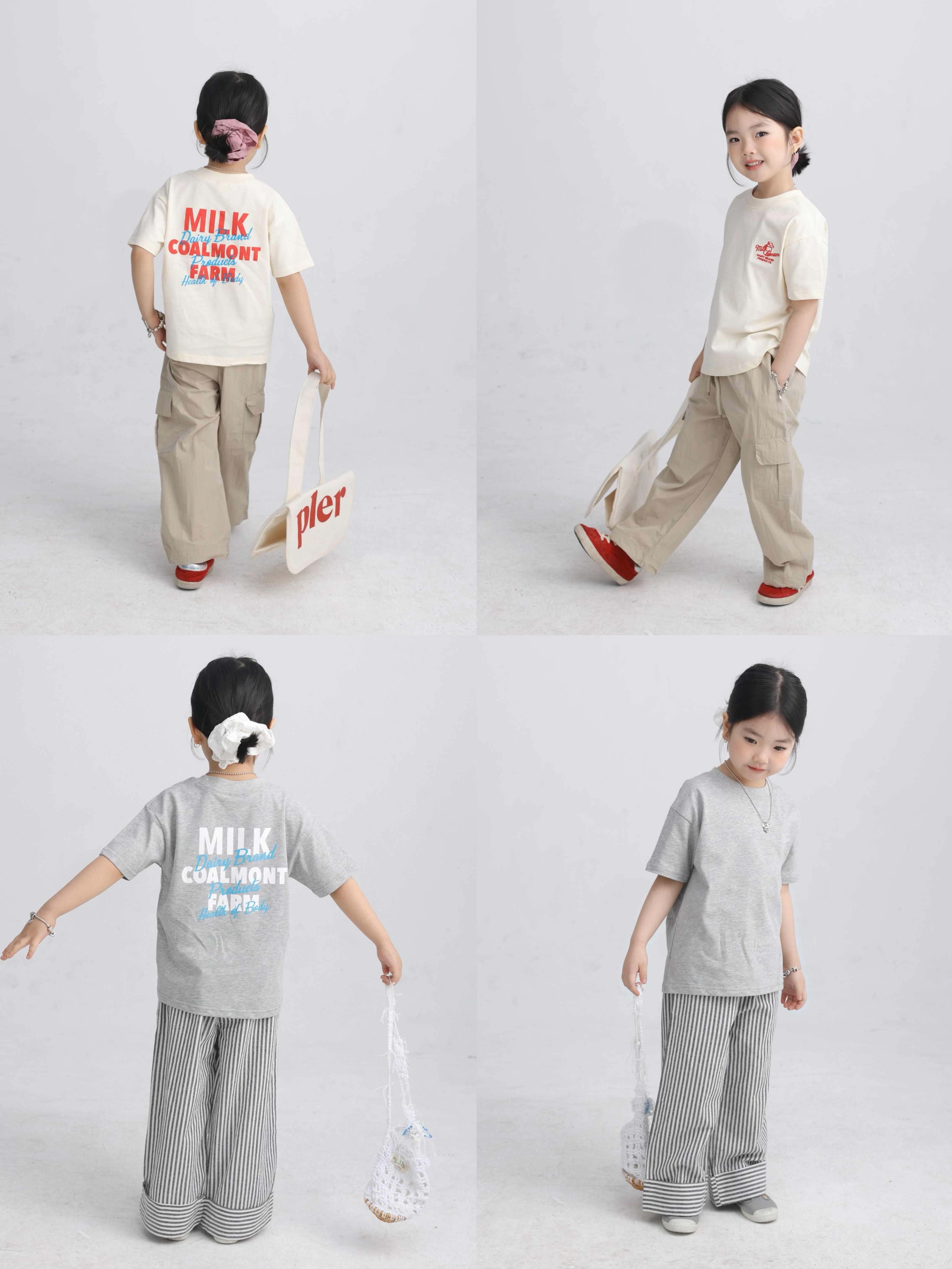 親子裝_日系milk圓領上衣