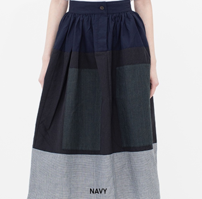 VSVIM WMV 2025 S/S ELEVATION SKIRT SANTOME P.W. W*女裝 - WOMEN PRE ORDER ITEM (預訂中)