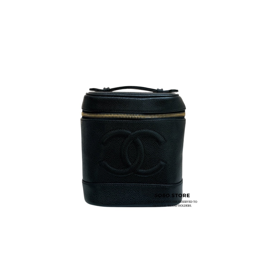 Chanel Vintage Vanity - Black / Ghw