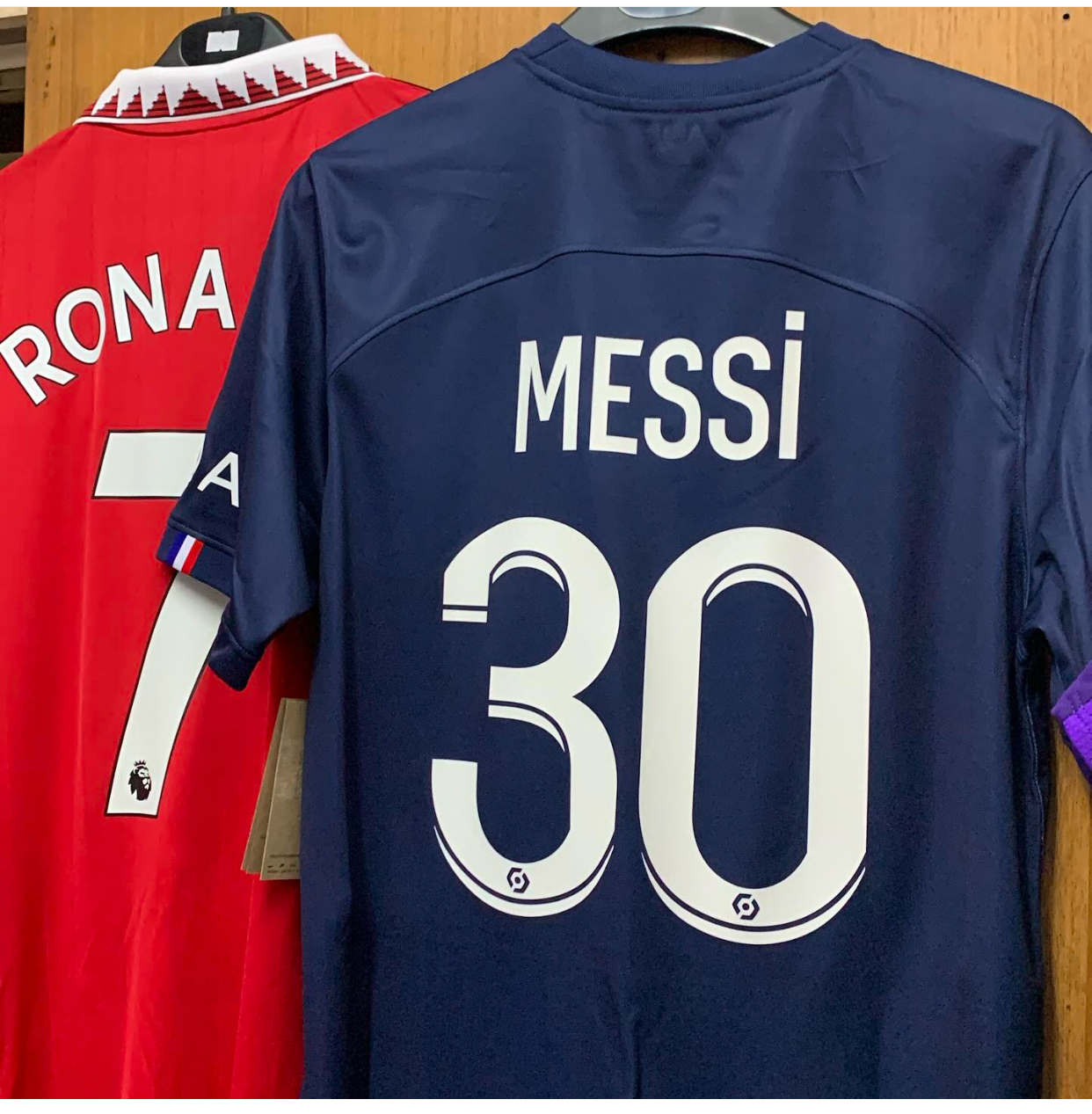 2022 Paris Saint-Germain Home Shirt with #30 Messi