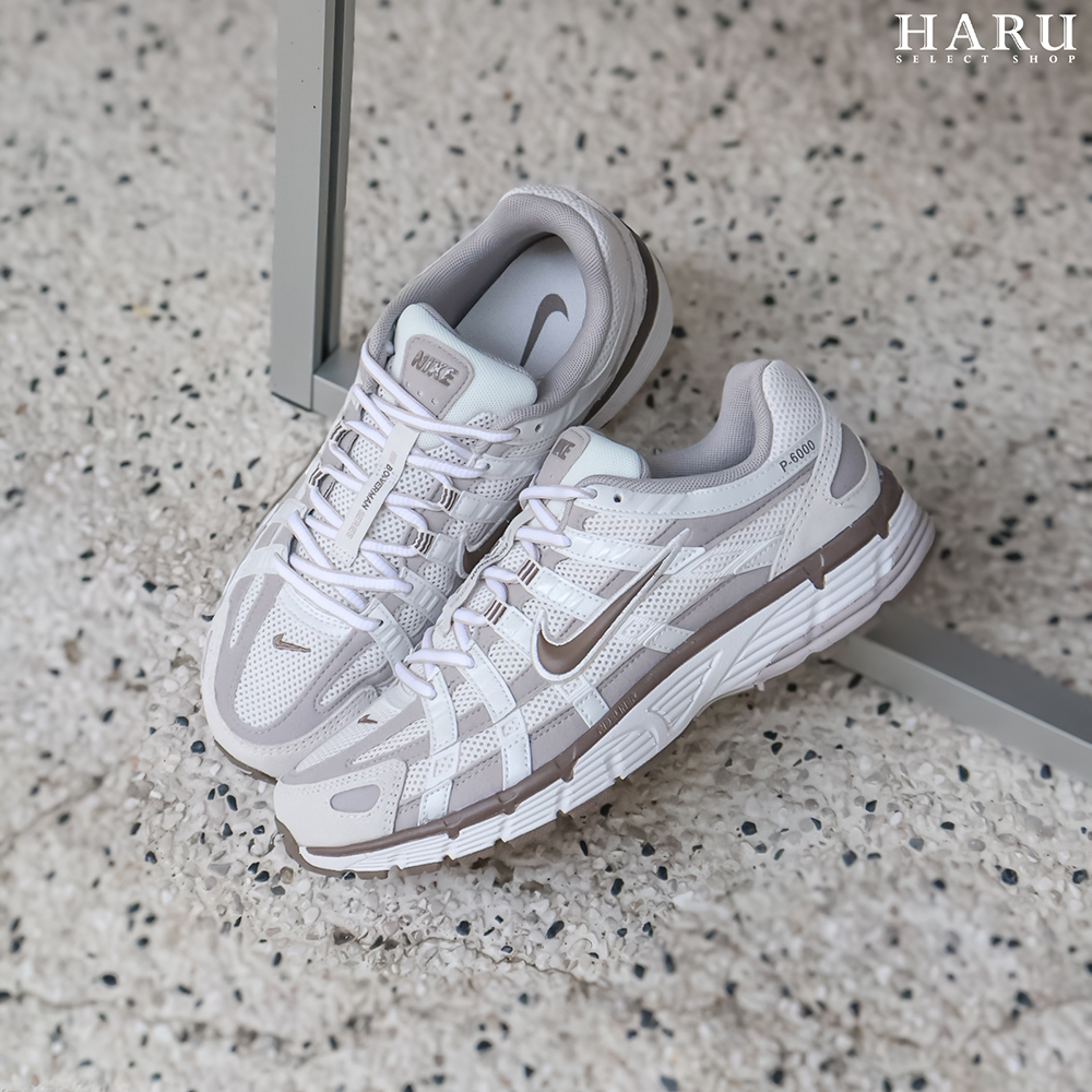 NIKE WMNS P-6000 摩卡棕 粉棕 灰白 奶茶 慢跑鞋 復古 老爹鞋 女生復古休閒鞋 HV6353-001
