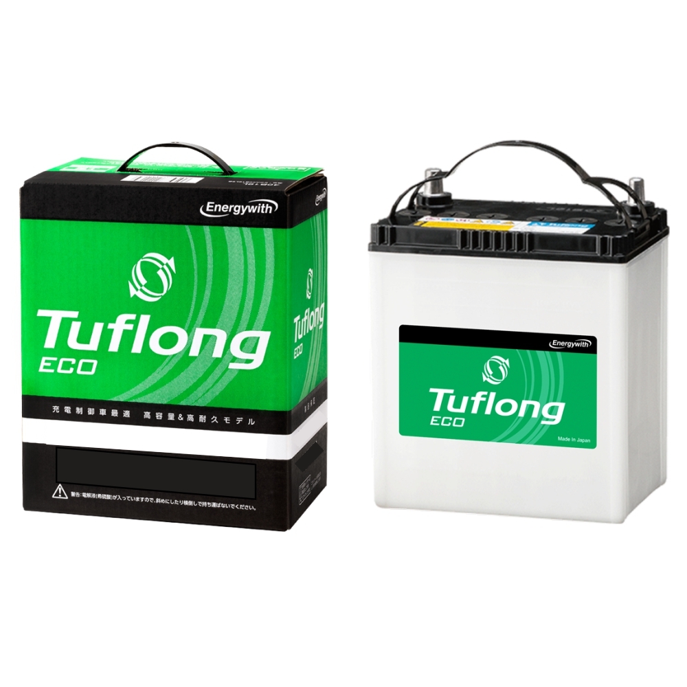 日本製 Tuflong 高效汽車 電瓶  / 電池  ECO系列 80D23R (充電制御車專用)