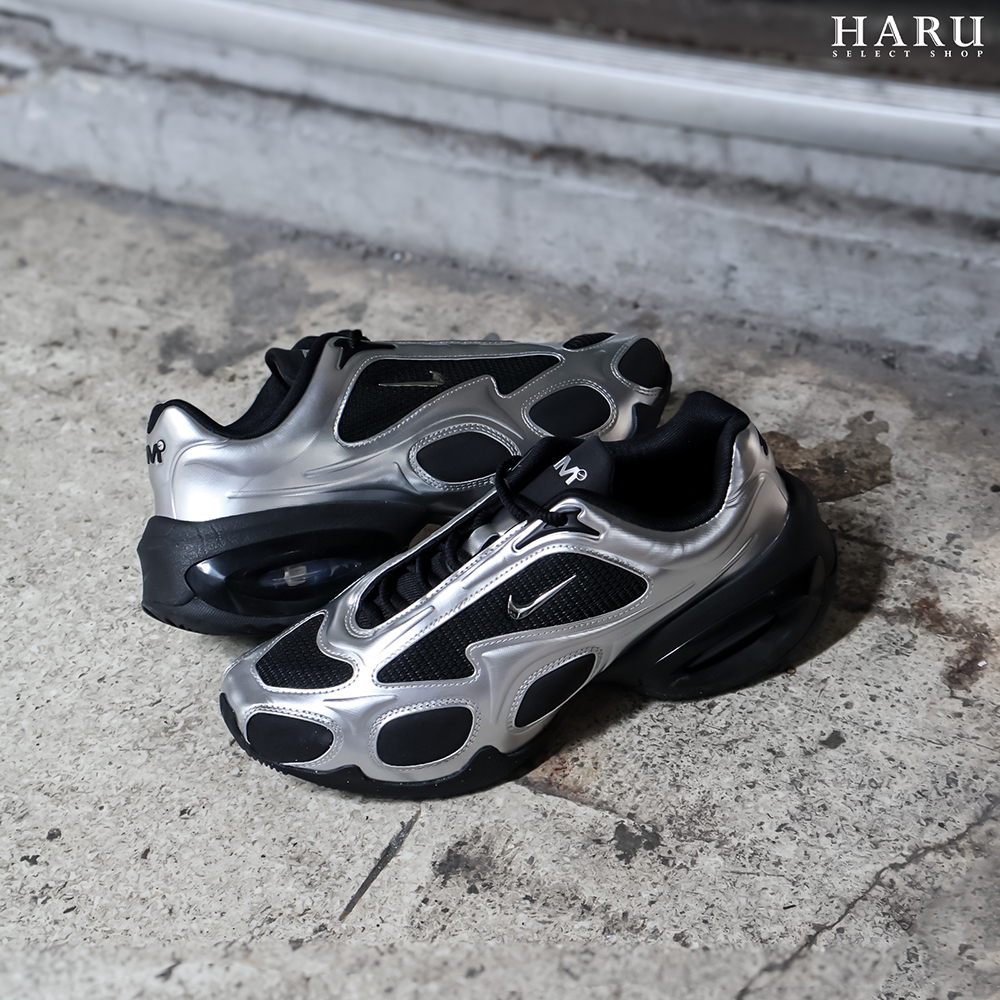 NIKE WMNS AIR MAX MUSE "BLACK/METALLIC SLIVER" 黑銀 金屬銀 電鍍銀 科技感 男女尺寸 增高 氣墊 復古休閒鞋 FV1920-001