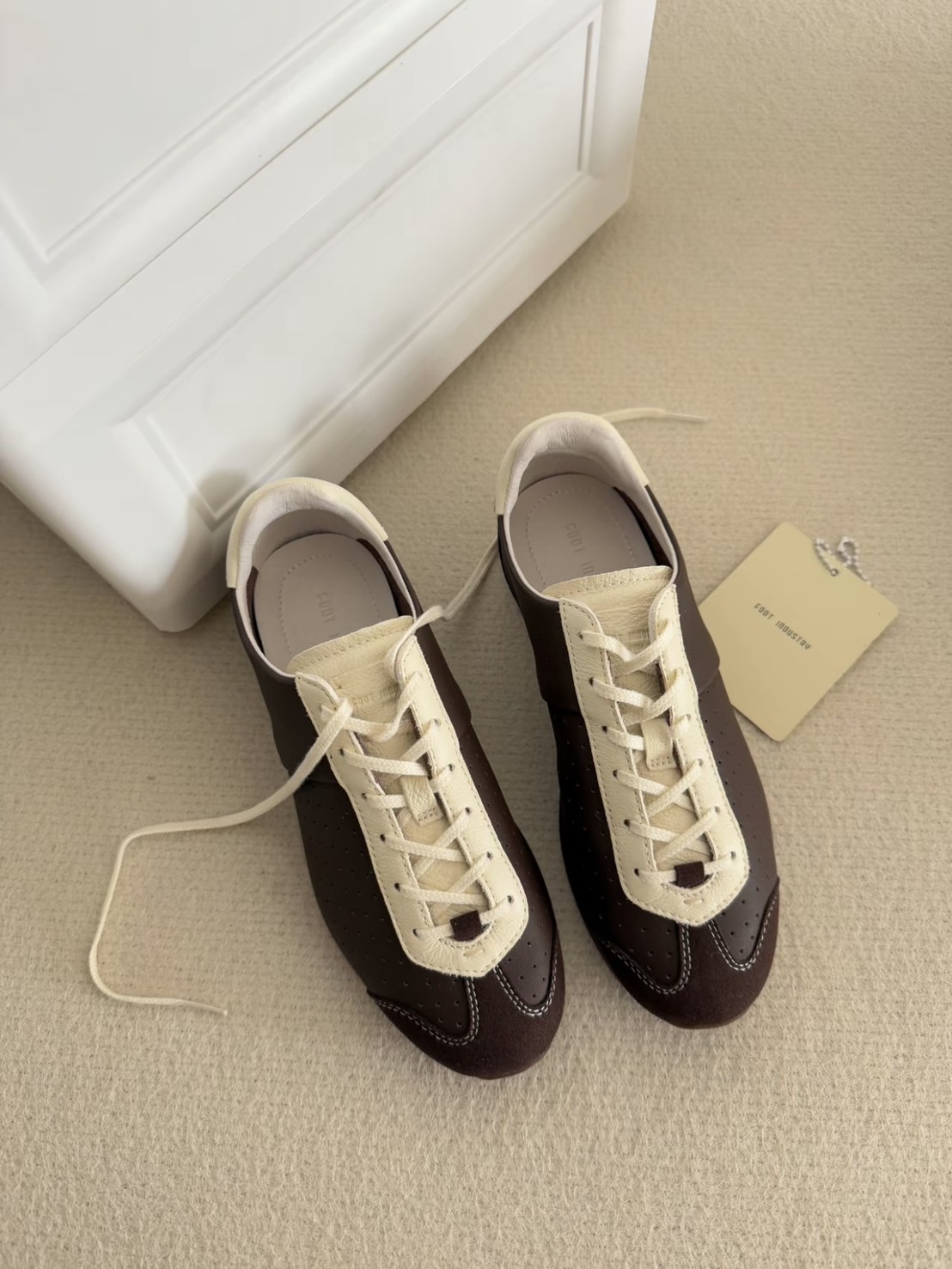 【預購】FOOT INDUSTRY 芭蕾德訓鞋 棕色 AWC004001