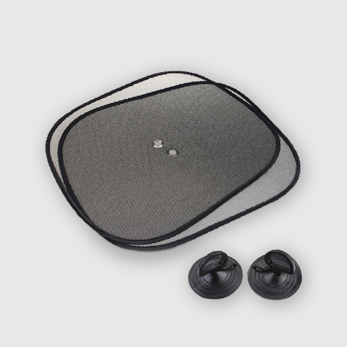 汽車配件｜汽車吸盤式車窗防曬網紗