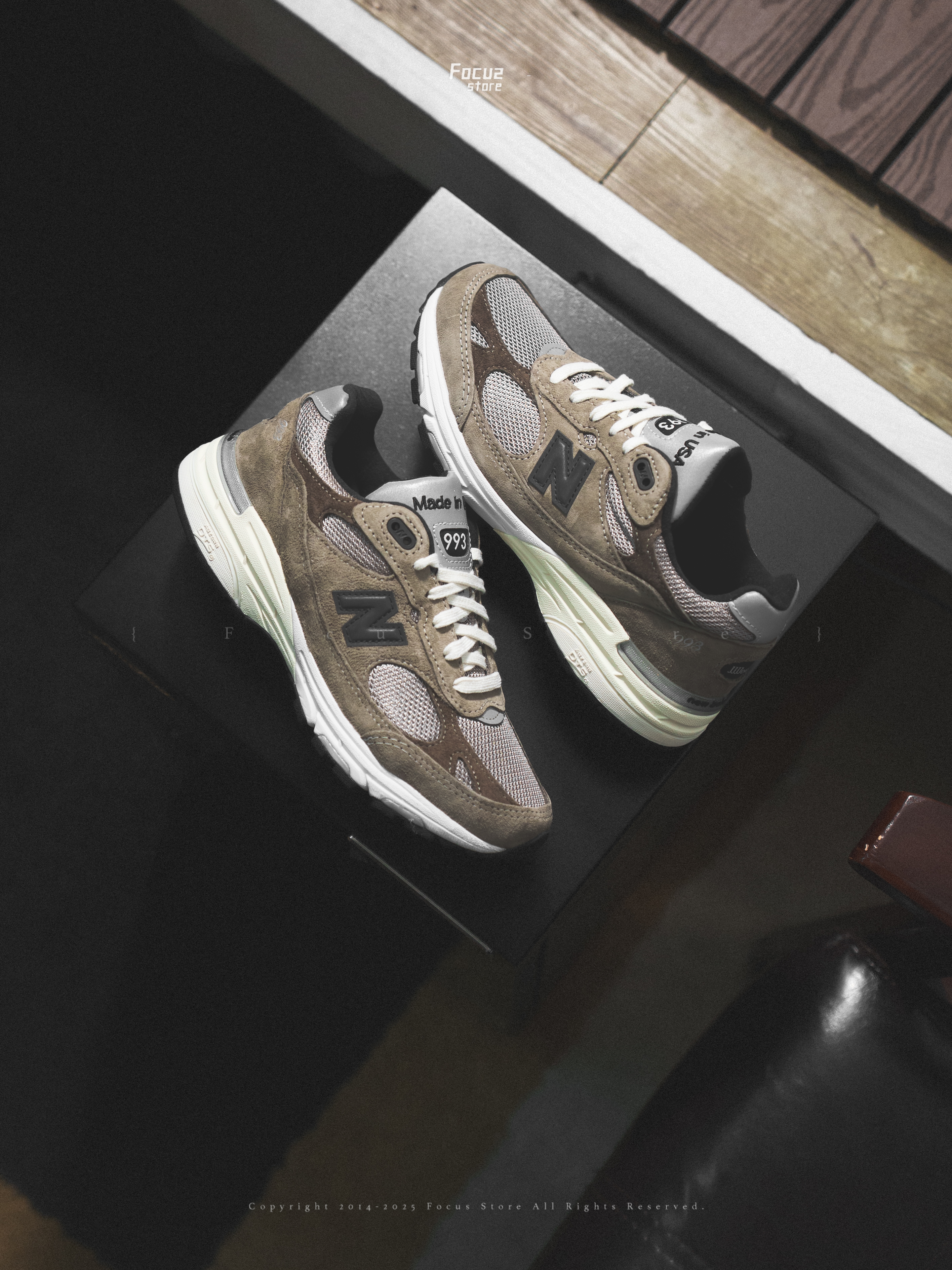 【Focus Store】預購 JJJJound x New Balance 993 Made in USA "Military Urban Grey Angora" 白棕 U993JJ