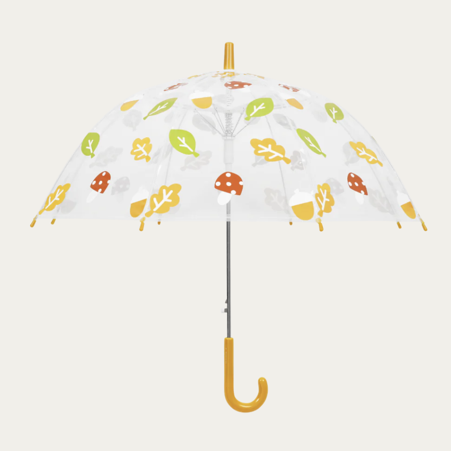 Mathilde cabanas 葉片蘑菇童用傘 Children's autumn umbrella